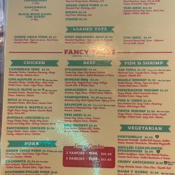 Boozy Tacos and Tap - Menu photo - Tacos Near Me - El Paso, Texas
