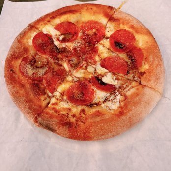 Back Unturned Brewing - Pepperoni Gorgonzola Pizza - Brewpubs Near Me - San Antonio, Texas