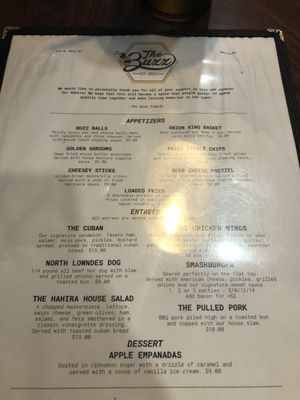 Menu photo 1 The Buzz Hahira, GA