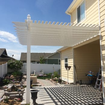 A + Fence Deck Landscape - a pergolated patio - Landscaping Near Me - Fort Collins, Colorado A + Fence Deck Landscape - a pergolated patio - Landscaping Near Me - Fort Collins, Colorado