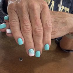 Another great nail job done by Lupita