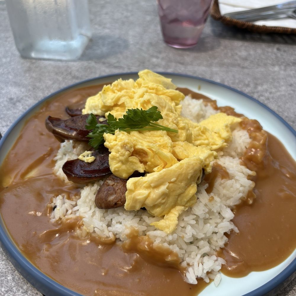 Scramblers Cafe - Loco moco with Portuguese Sausages - Breakfast & Brunch Near Me - Ontario, California Scramblers Cafe - Loco moco with Portuguese Sausages - Breakfast & Brunch Near Me - Ontario, California