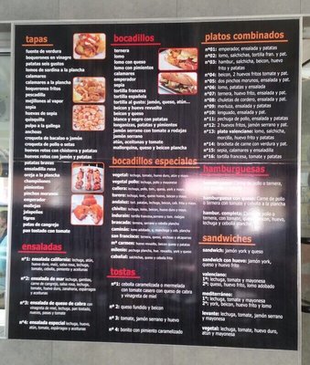 Menu photo 1 San Francisco Cullera, V