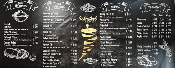 Menu photo 2 Schnitzel Express Clifton, NJ