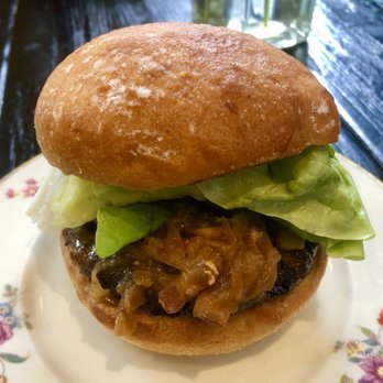 Ben Paris - Burger with bacon jam - Burger week 2019 - New American Near Me - Seattle, Washington