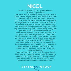 Simi Smile Studio - HEALTH AND STATUS Update