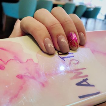 Medford Nail Bar - Gel manicure with special design - Nail Salons Near Me - Medford, Massachusetts Medford Nail Bar - Gel manicure with special design - Nail Salons Near Me - Medford, Massachusetts