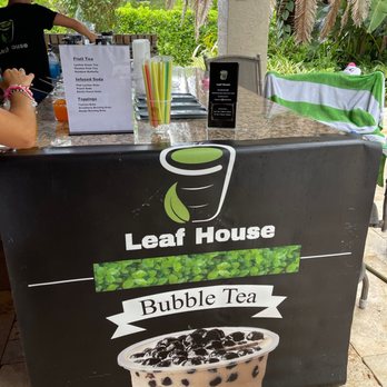 Leaf House - Professional setup - Bubble Tea Near Me - Cooper City, Florida Leaf House - Professional setup - Bubble Tea Near Me - Cooper City, Florida
