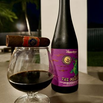Tripping Animals Brewing - The Merger 12% ABV imperial stout aged in Castle & Key bourbon barrels with almond, chocolate, and vanilla. - Breweries Near Me - Doral, Florida