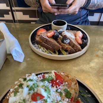 Picnic - Top French toast bottom pork toast - Breakfast & Brunch Near Me - Jackson, Wyoming