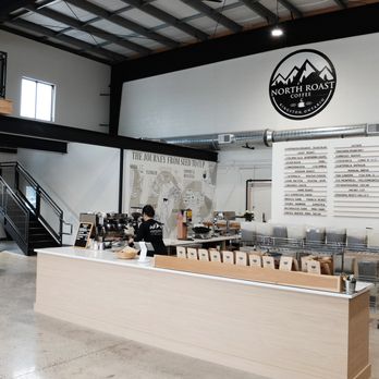 North Roast Coffee - Our New Roastery Service Counter - Coffee Roasteries Near Me - Kingston, Ontario North Roast Coffee - Our New Roastery Service Counter - Coffee Roasteries Near Me - Kingston, Ontario