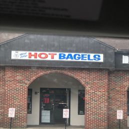 Exterior outside entrance of West Islip Hot Bagels - West Islip, New York Exterior outside entrance of West Islip Hot Bagels - West Islip, New York
