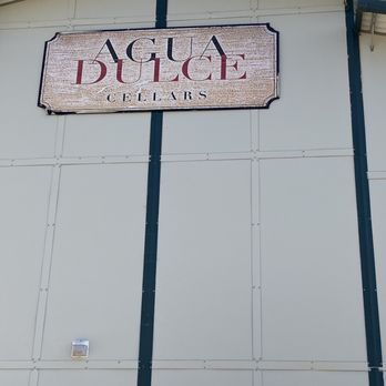 Agua Dulce Winery - One of the signs - Wineries Near Me - Agua Dulce, California