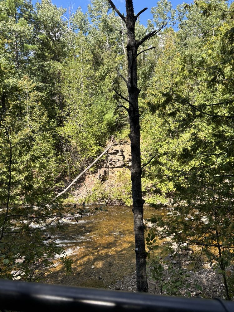 Ocqueoc Falls Logo