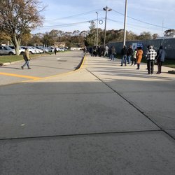 Babylon Town Hall Annex - The start of my journey  Early Voting line. Waited 4 hrs 10-25-20