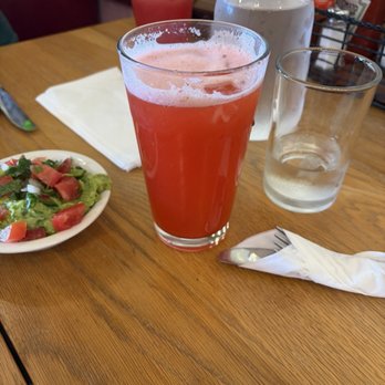 Canela Mexican Cafe - Strawberry agua Fresca - Mexican Near Me - Cherry Hill, New Jersey
