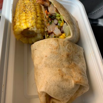 J9 Smoothie Bar and Grill - cilantro lime shrimp wrap - Juice Bars & Smoothies Near Me - Miami, Florida