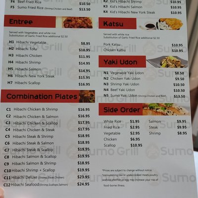 Menu photo 8 Sumo Grill Martinez, CA Menu photo 8 Sumo Grill Martinez, CA