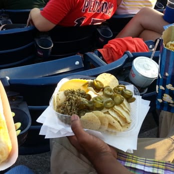 Harbor Park - Food pictured here...yummy! - Stadiums & Arenas Near Me - Norfolk, Virginia