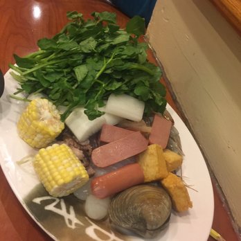 Hot Pot Buffet - Seafood and vegetable - Chinese Near Me - Boston, Massachusetts