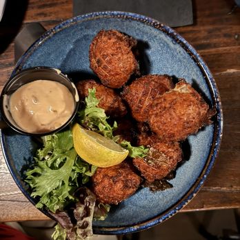The Boathouse - Conch fritters. - Seafood Near Me - St Augustine, Florida The Boathouse - Conch fritters. - Seafood Near Me - St Augustine, Florida