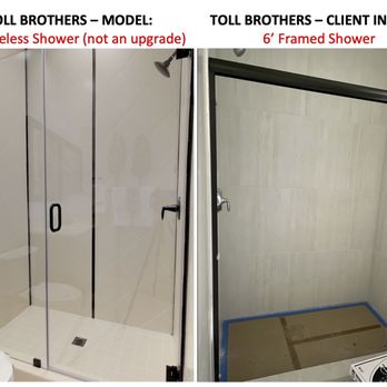 Toll Brothers - a bathroom with a shower and a toilet - General Contractors Near Me - Reno, Nevada Toll Brothers - a bathroom with a shower and a toilet - General Contractors Near Me - Reno, Nevada