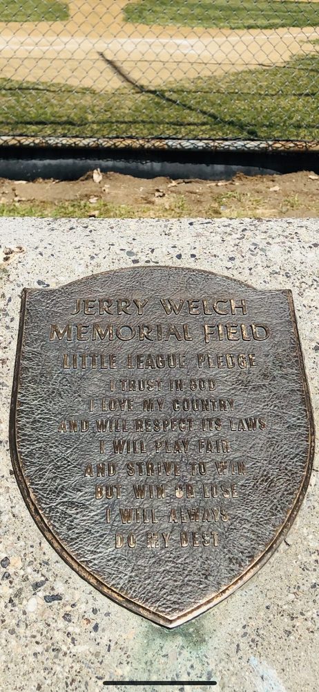 Jerry Welch Memorial Field Logo
