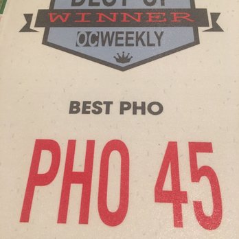 Pho 45 - Vietnamese Near Me - La Mirada, California