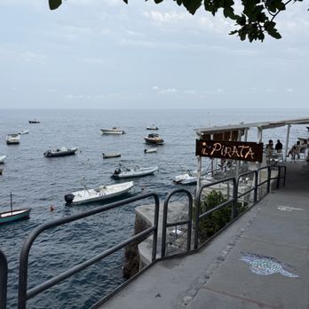 Il Pirata - Views walking in - Seafood Near Me - Praiano, SA Il Pirata - Views walking in - Seafood Near Me - Praiano, SA