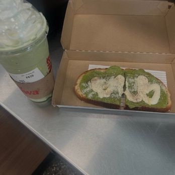 Wawa - Matcha and chai smoothie with avocado toast - Gas Stations Near Me - Jacksonville, Florida Wawa - Matcha and chai smoothie with avocado toast - Gas Stations Near Me - Jacksonville, Florida