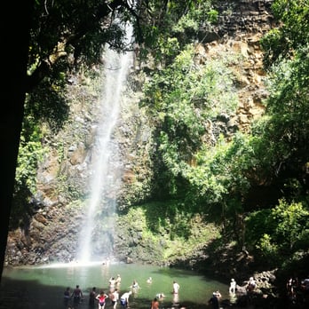 Rainbow Kayak Tours - Secret waterfall - Rafting/Kayaking Near Me - Kapaa, Hawaii