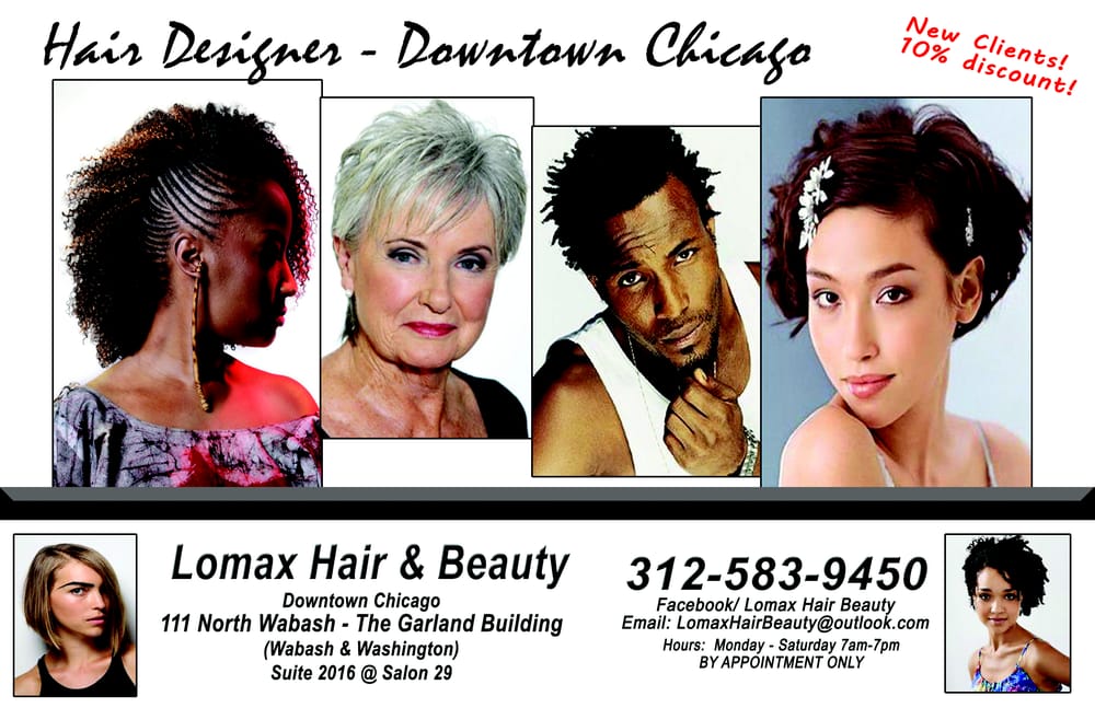 Lomax Hair & Beauty Logo