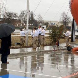 Caliber Auto Care - Flag Raising