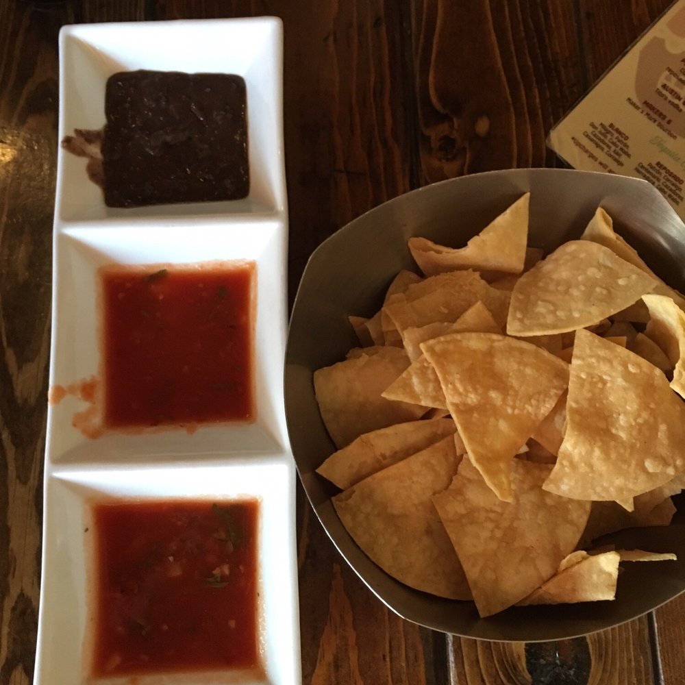 Antojitos Mexicanos - Chips and dips...bean dip and two different salsas... - Mexican Near Me - Appleton, Wisconsin Antojitos Mexicanos - Chips and dips...bean dip and two different salsas... - Mexican Near Me - Appleton, Wisconsin