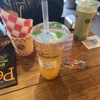 The Teahouse Tapioca & Tea - Popcorn Chicken Honey Apple Green Tea Matcha Cream Tea - Coffee & Tea Near Me - Houston, Texas The Teahouse Tapioca & Tea - Popcorn Chicken Honey Apple Green Tea Matcha Cream Tea - Coffee & Tea Near Me - Houston, Texas