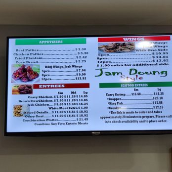 Jam Doung Style - Menu - Caribbean Near Me - Washington, DC, District of Columbia Jam Doung Style - Menu - Caribbean Near Me - Washington, DC, District of Columbia
