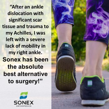 Sonex Orthopedics - Ankle dislocation and scar tissue treatment - Orthopedists Near Me - Leander, Texas