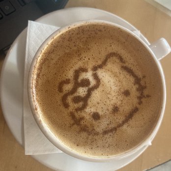 Tryst - Hello kitty coffee :) - Lounges Near Me - Washington, DC, District of Columbia