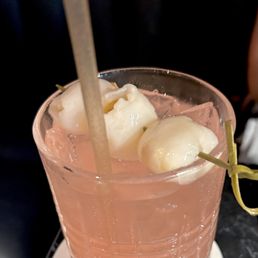 Lychee cocktail
