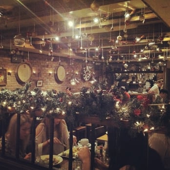 Cask - Gorgeous Christmas dining room - Bars Near Me - New York, New York