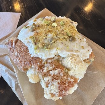 Ren Coffeehouse - Orange Pistachio chocolate chip muffin - Coffee & Tea Near Me - Tucson, Arizona