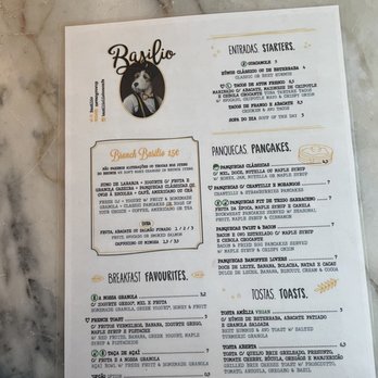 Basilio - Menu - Breakfast & Brunch Near Me - Lisbon, 11