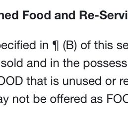 FDA REGULATIONS! FDA REGULATIONS!