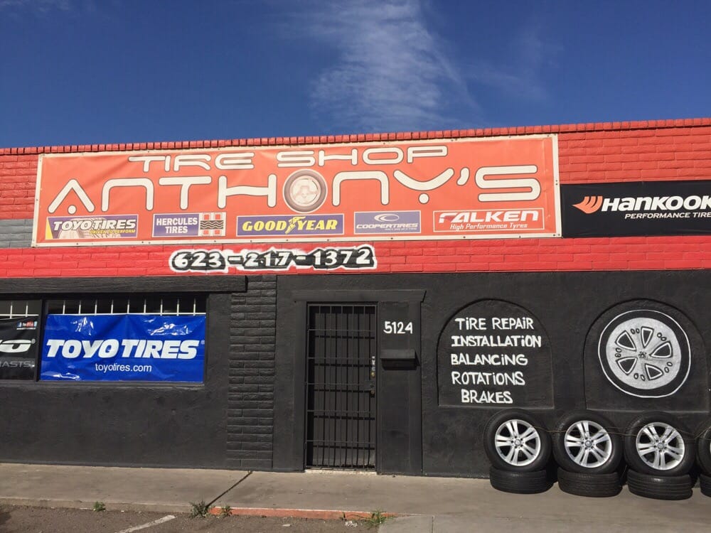 ANTHONY’S TIRE SHOP 23 Reviews 5124 N 51st Ave, Glendale, Arizona