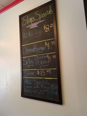 Menu photo 5 Slim's Chicago, IL