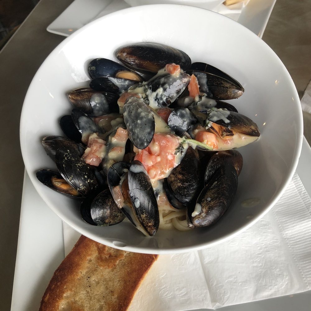 Copper Tap Grille - Fresh Mussels Italiano with Linguini - Seafood Near Me - Panama City, Florida Copper Tap Grille - Fresh Mussels Italiano with Linguini - Seafood Near Me - Panama City, Florida