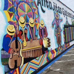 Mural viewed from left Mural viewed from left