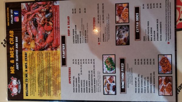 Menu photo 8 Mr. & Mrs. Crab Juicy Seafood & Bar Davie, FL