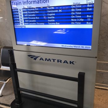 Amtrak - Seattle, WA - Amtrak Station great passenger information to stay well informed - Trains Near Me - Seattle, Washington