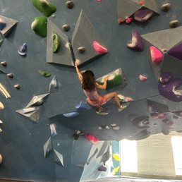 Roof climbing area